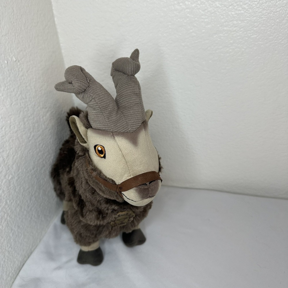 Disney Marvel Thor Love and Thunder‎ Toothgnasher Plush Goat 10" Brown Horns